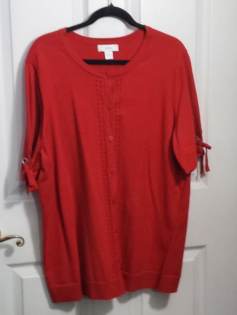 C J Banks Short Sleeve Sweater